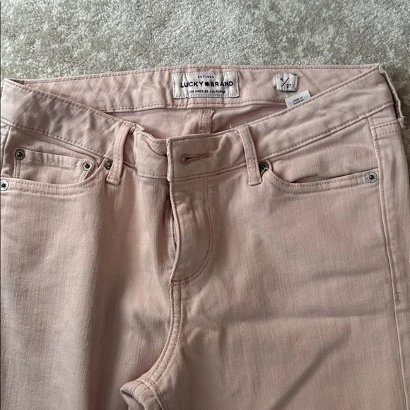 Lucky Brans Light Pink Skinny Jeans size 4/27 - Picture 2 of 7